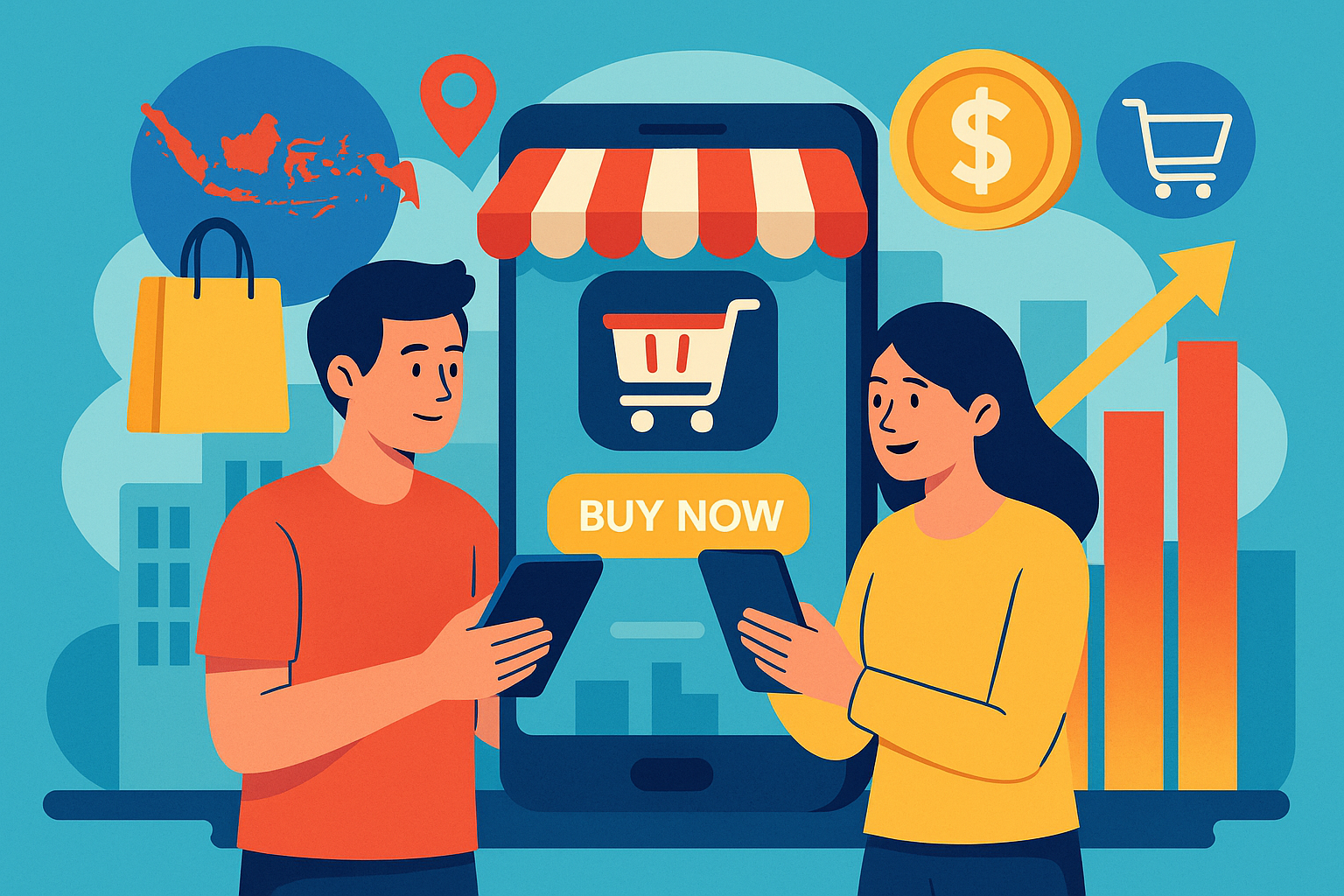 Ekonomi Digital Indonesia: Kontribusi E-commerce terhadap PDB