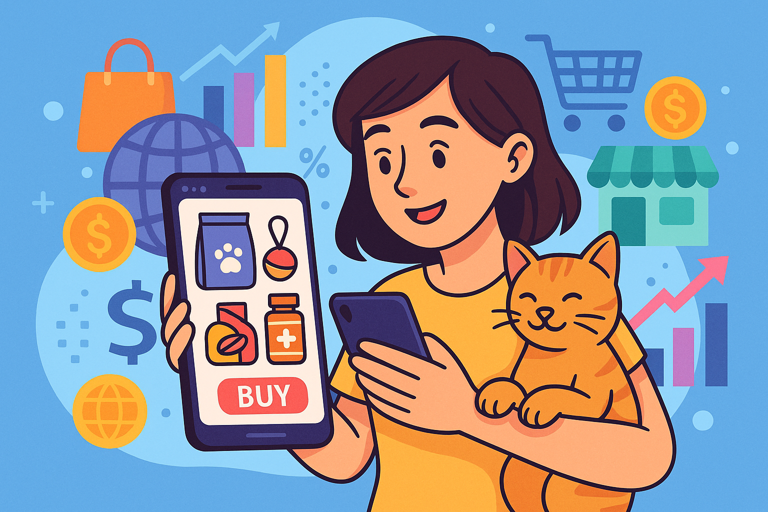 Tren Belanja Produk Pet Care di Marketplace: Kontribusi Baru untuk Ekonomi Digital