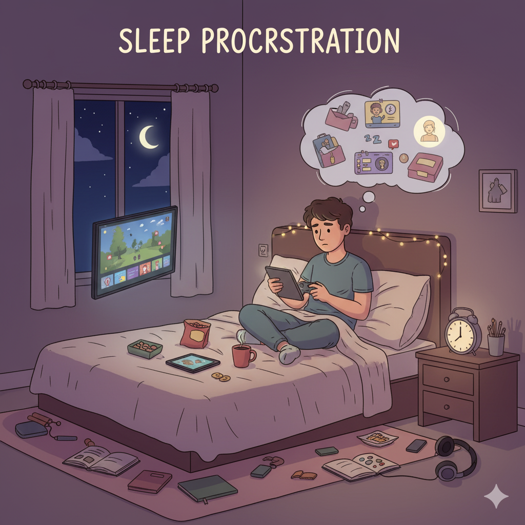 Sleep Procrastination: Menunda Tidur Demi “Waktu Me Time” di Malam Hari
