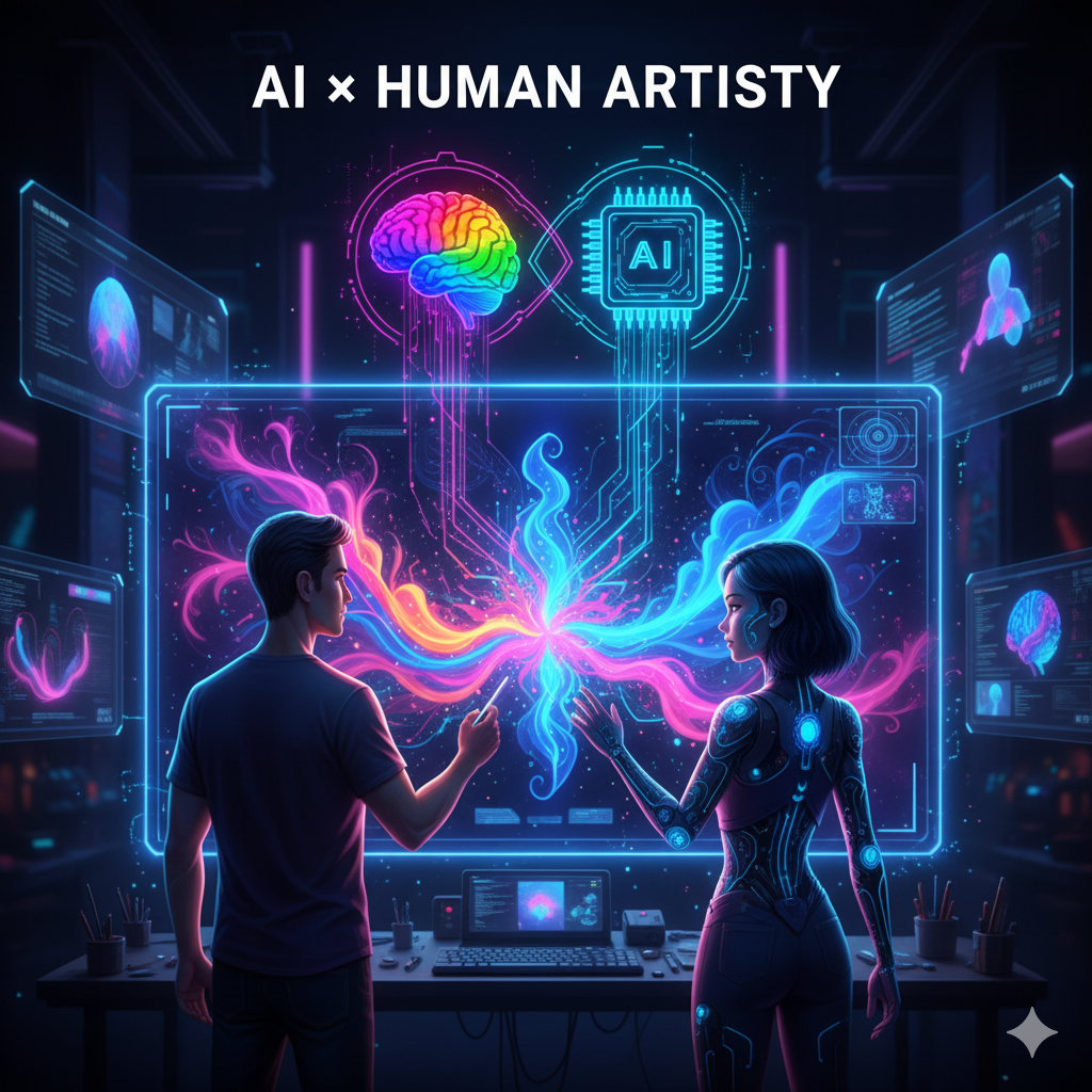 AI vs Kreativitas Manusia: Siapa yang Lebih Unggul di Dunia Seni?