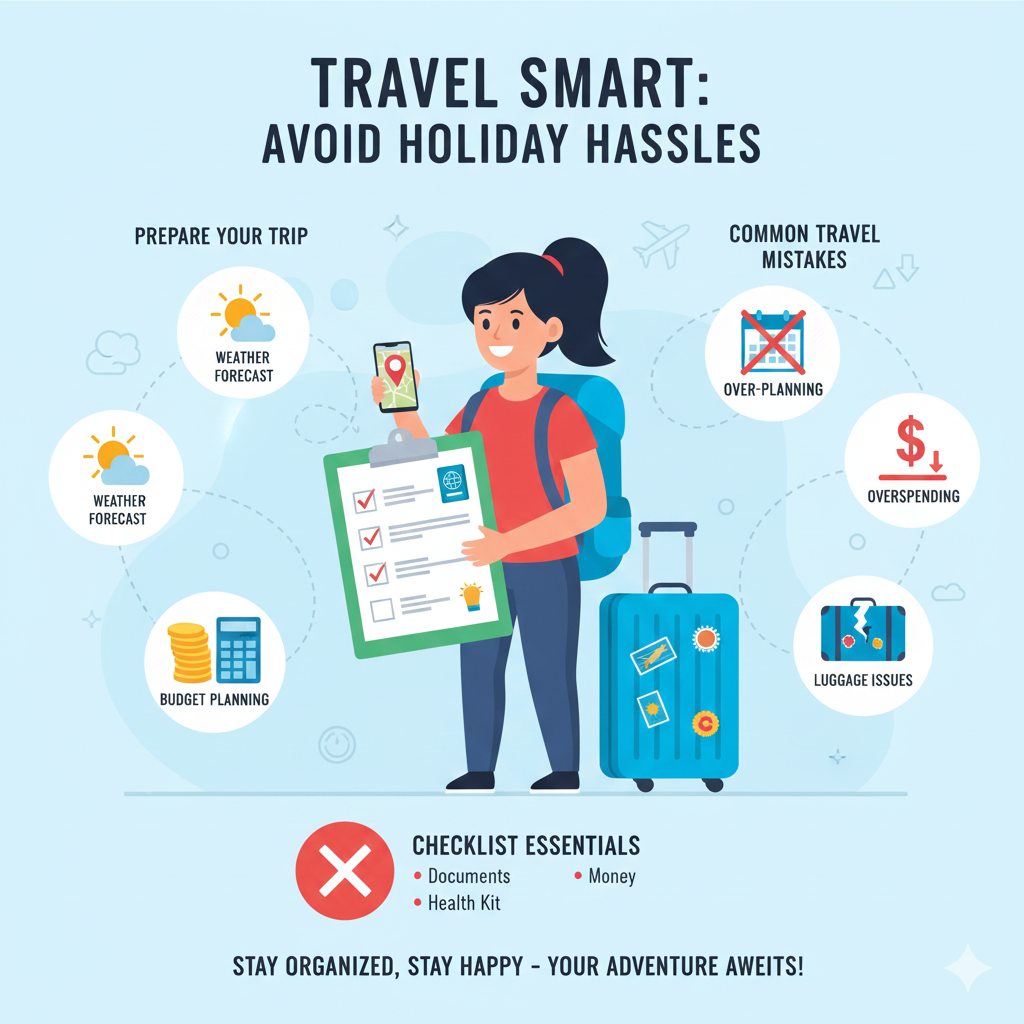 Kesalahan Saat Liburan yang Harus Dihindari Agar Trip Tetap Lancar