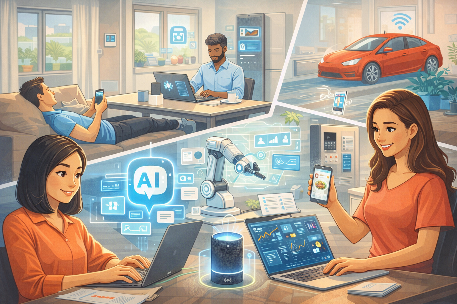 Teknologi AI dalam Kehidupan Sehari-hari