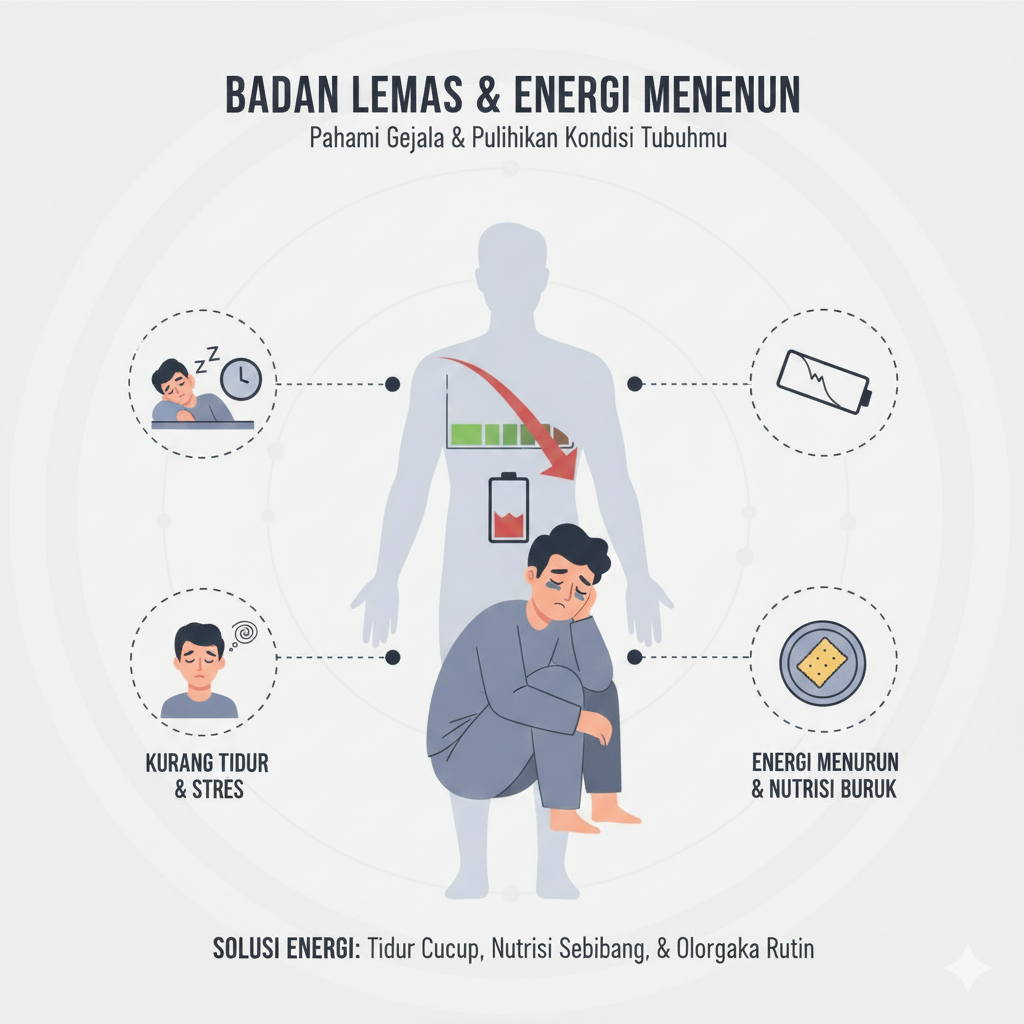 Kenapa Badan Sering Lemas? 7 Penyebab Umum yang Jarang Disadari